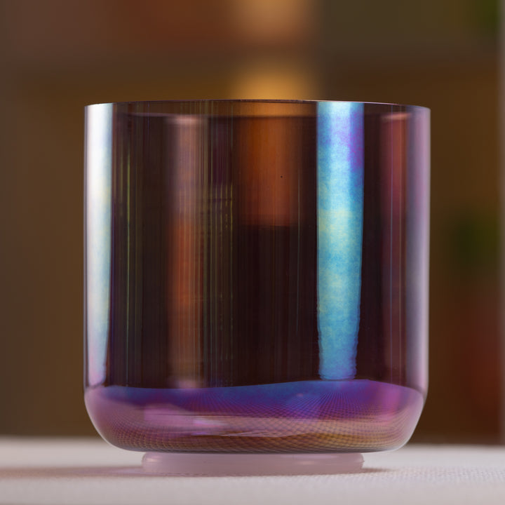 5.5" B-37 Amethyst Activation Crystal Singing Bowl