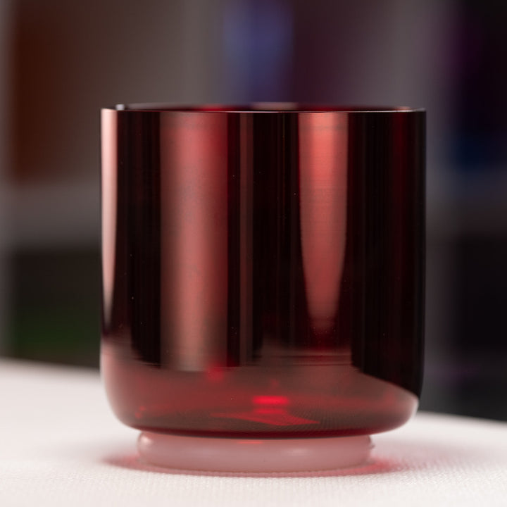 5.75" G#+16 Ruby Ray Crystal Singing Bowl