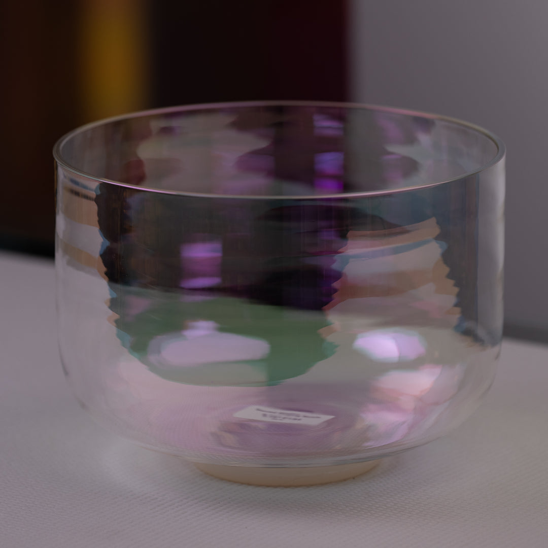 9.75" C+44 Prismatic Crystal Bowl