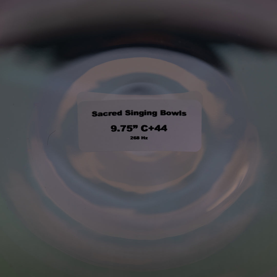 9.75" C+44 Prismatic Crystal Bowl