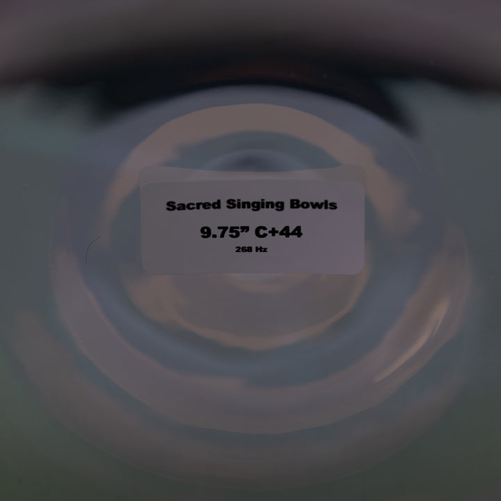 9.75" C+44 Prismatic Crystal Bowl