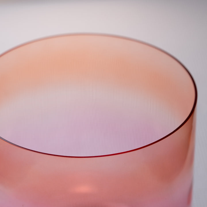 9" E-43 Harmonic Sunrise Crystal Bowl
