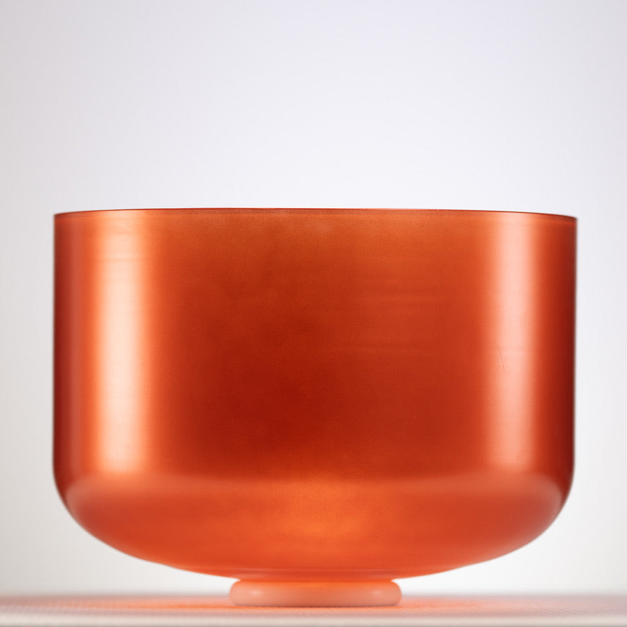 13" C#-39 Copper Connection Crystal Singing Bowl