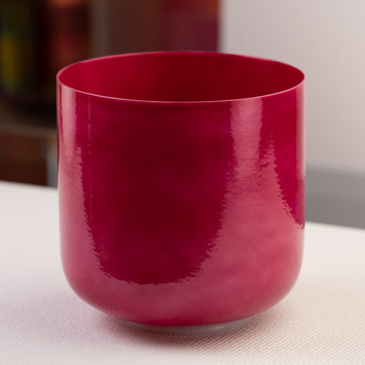 9" F#-40 Rose Garden Singing Bowl