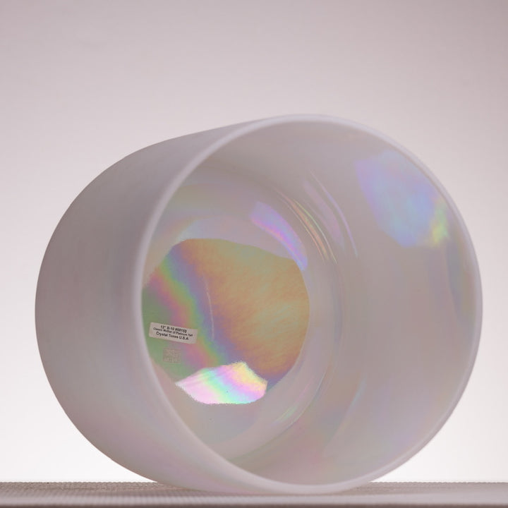 12" B-10 Frosted with Mother of Platinum inside, Crystal Tones™
