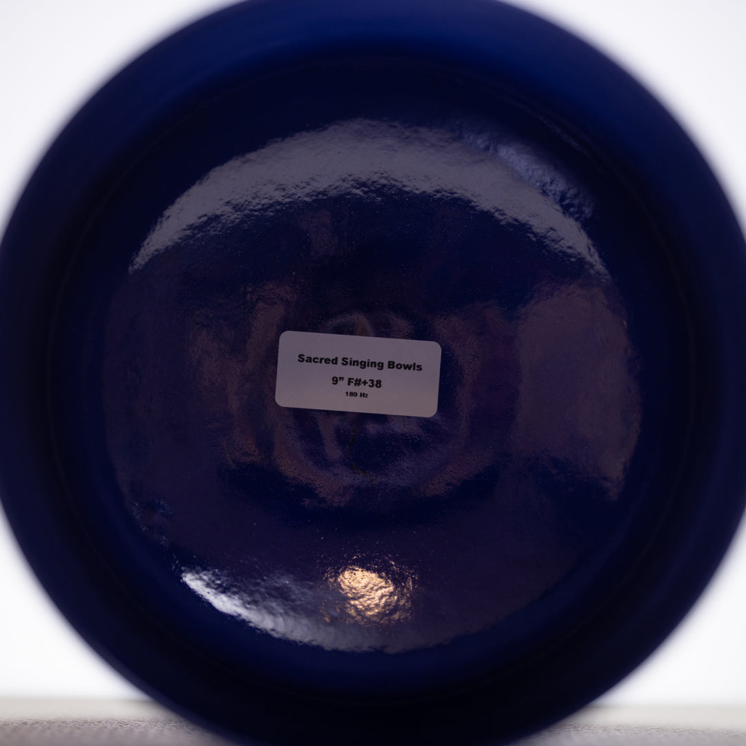 9" F#+38 Night Sky Crystal Singing Bowl