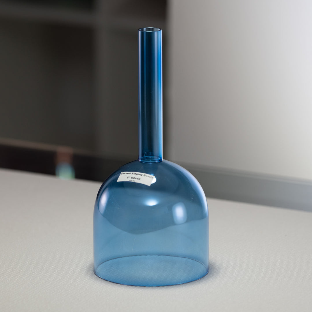 5" G#+43 Father Sky Handheld Crystal Singing Bowl