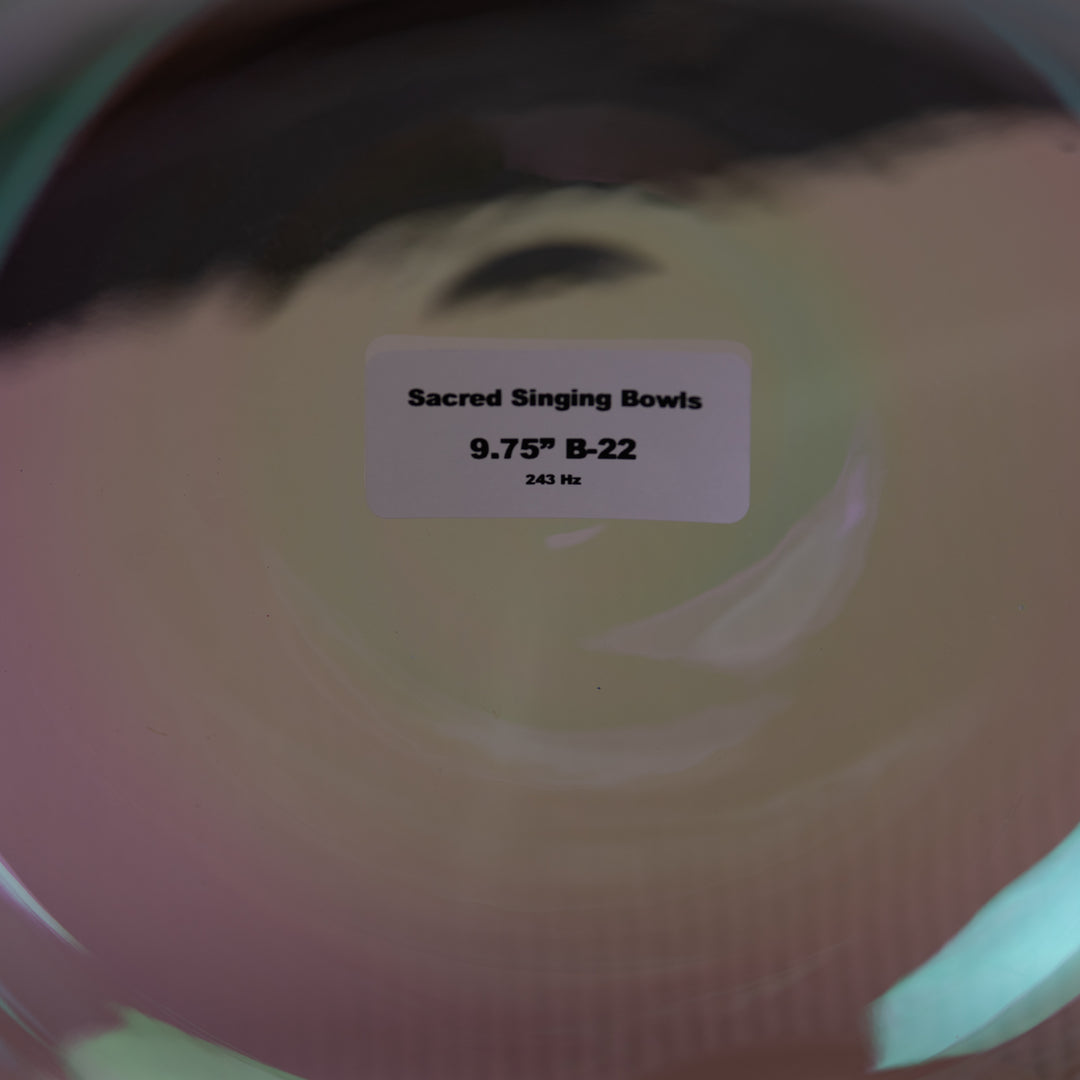 9.75" B-22 Prismatic Singing Bowl