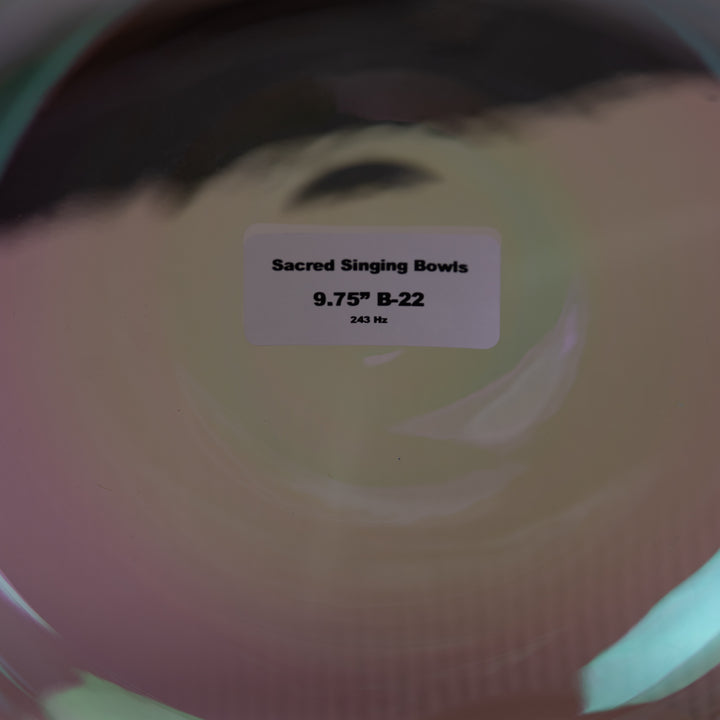 9.75" B-22 Prismatic Singing Bowl