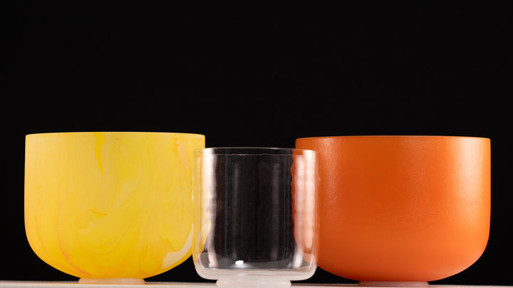 Central Sun: Mixed Singing Bowl Set in B Major