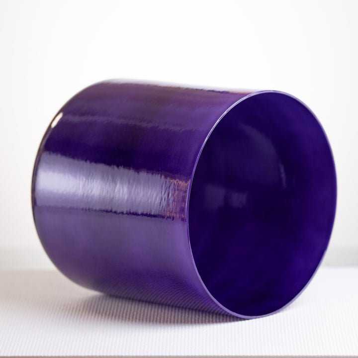 12" C+32 Iris Illumination Crystal Bowl, Tall