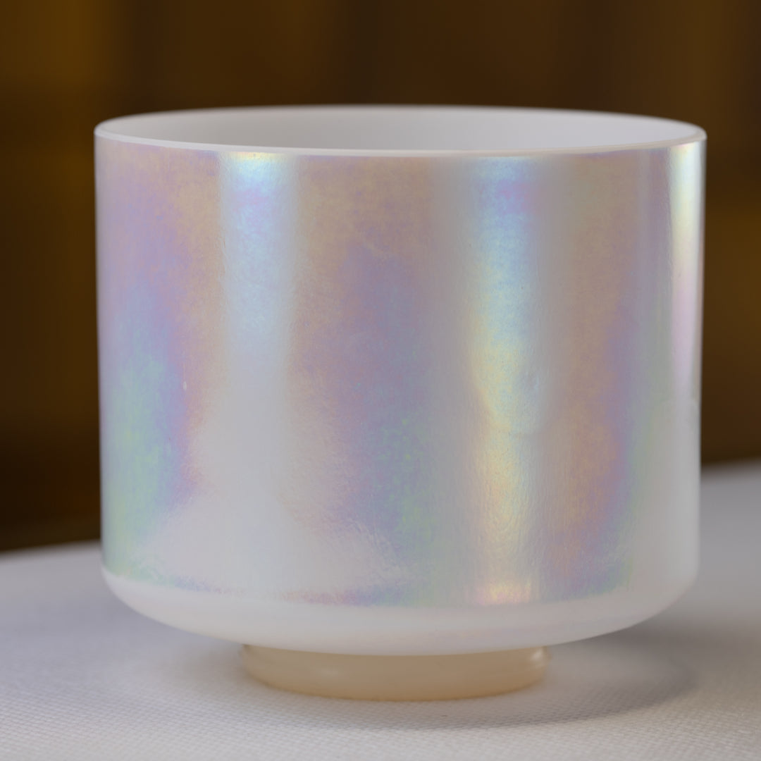 9" C-40 Mother of Platinum & 24k Flower of Life, Crystal Tones™