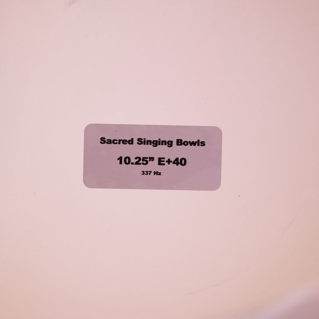10.25” E+40 Solar Violet Crystal Symphony Bowl