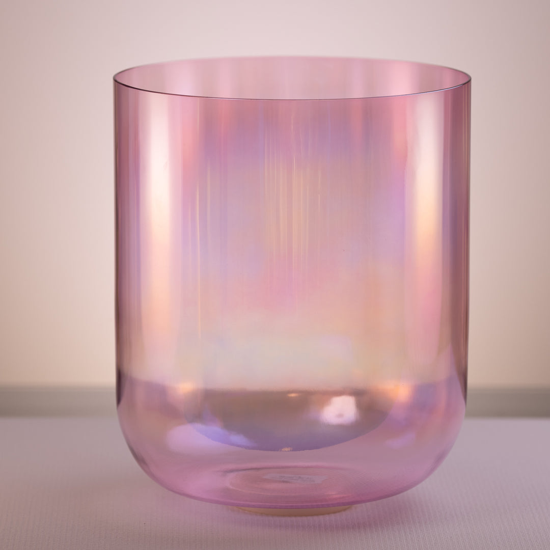 11.75” F#+25 Solar Violet Crystal Symphony Bowl, Tall