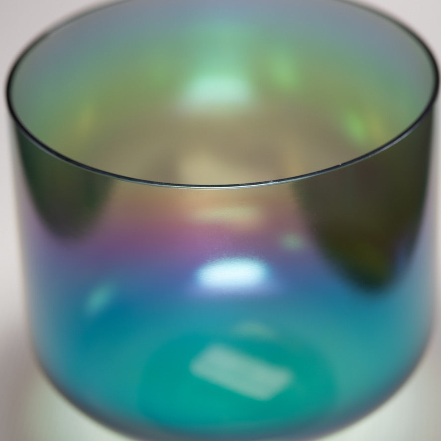 9" C+4 Earth Magic Crystal Singing Bowl, Perfect Pitch