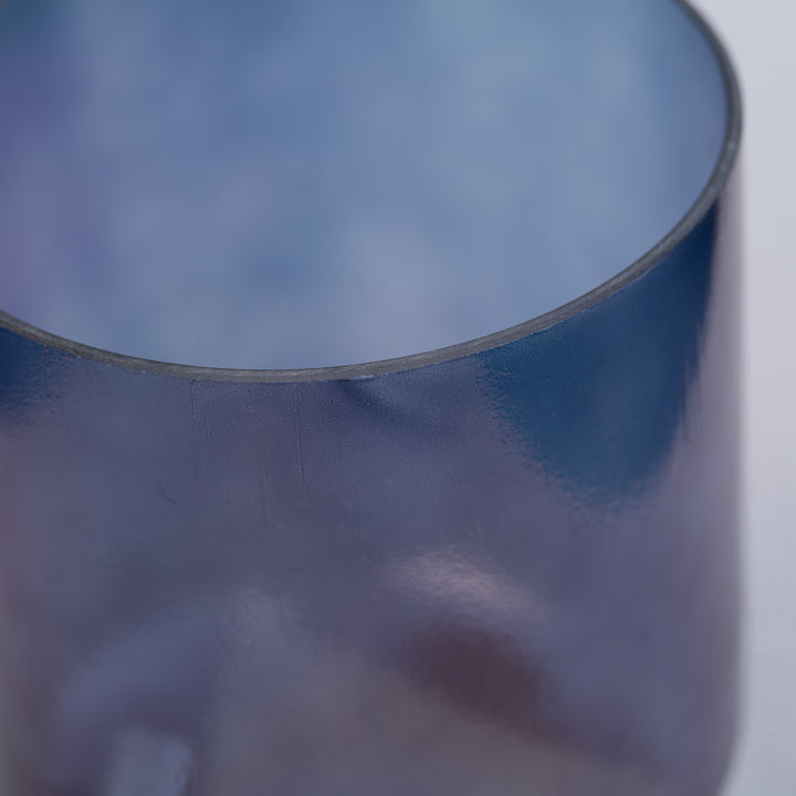 8" D-50 Apophyllite Violet Aura Gold, Crystal Tones™