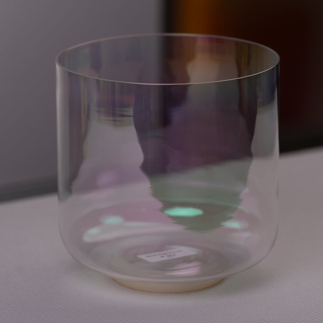 8" G#-9 Prismatic Crystal Singing Bowl