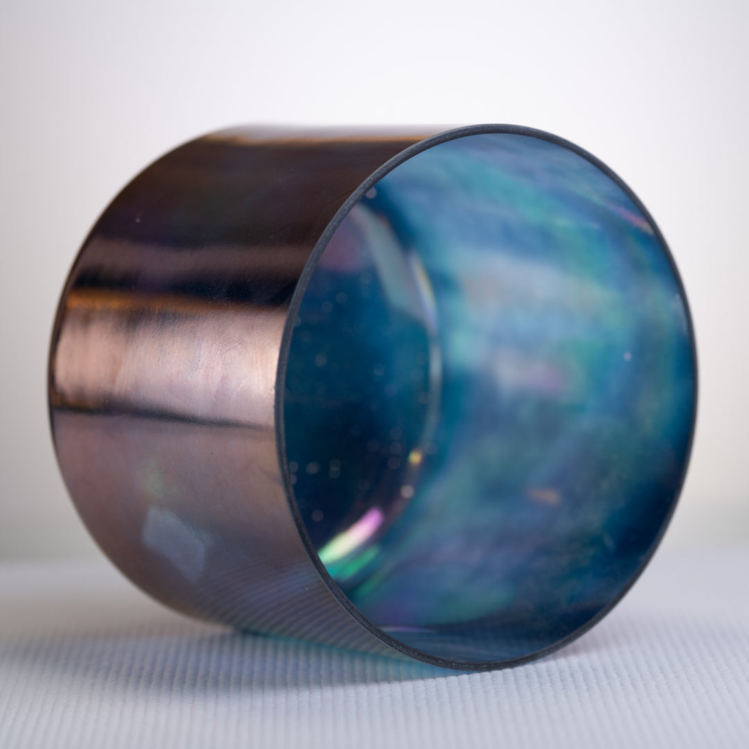 Crystal Tones Alchemy Bowl: Tibetan Quartz Copper & Platinum