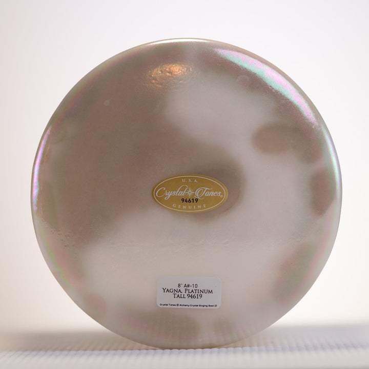 8" A#-10 Yagna & Platinum Tall, Crystal Tones™