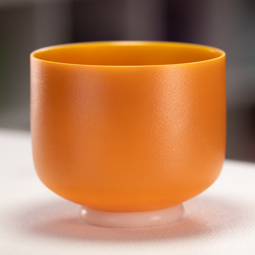 Frosted Singing Bowls from Bowls of Sound