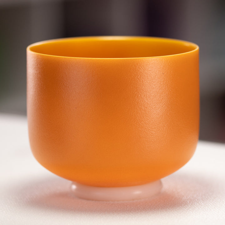 Frosted Singing Bowls from Bowls of Sound