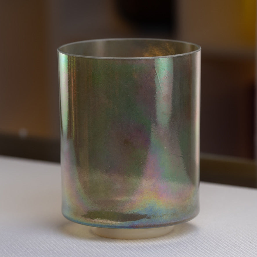 7" D#-45 Andara Platinum Tall, Crystal Tones™