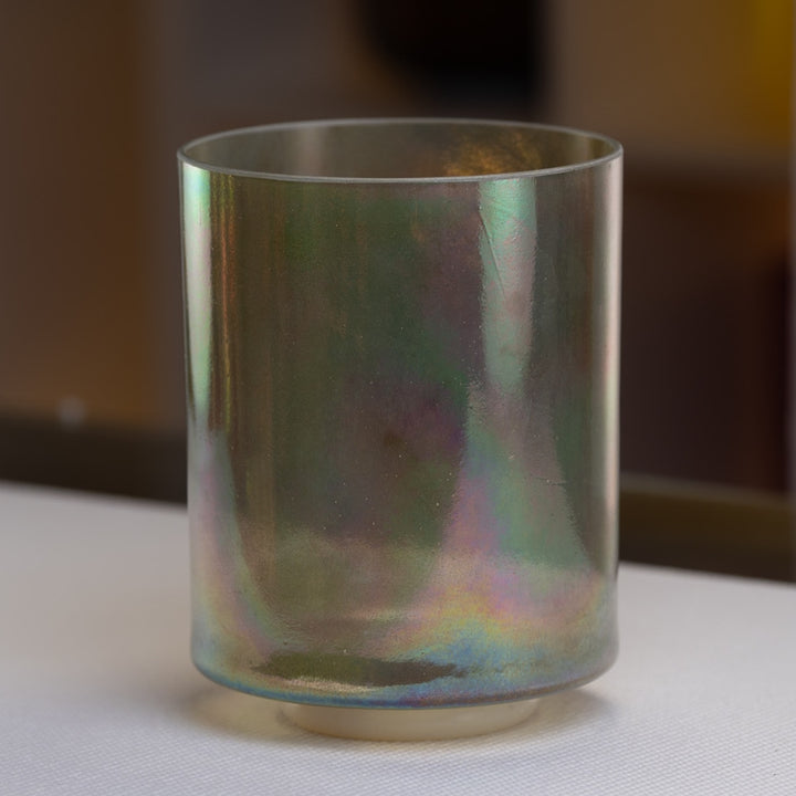 7" D#-45 Andara Platinum Tall, Crystal Tones™