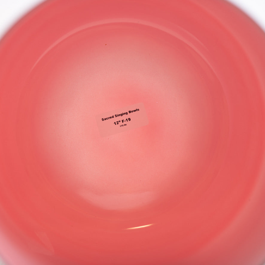 12" F-19 Autumn Rose Crystal Symphony Bowl, Tall