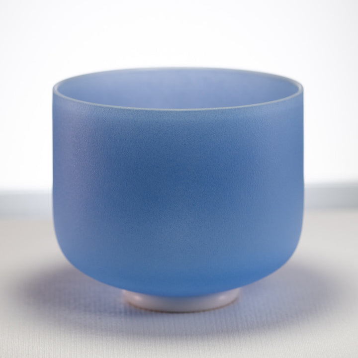 9" G-27 Father Sky Frosted Crystal Singing Bowl