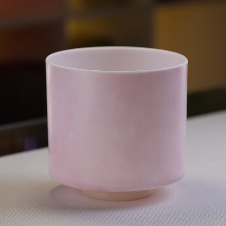 Pink Ocean Gold Morph Alchemy Bowl made by Crystal Tones