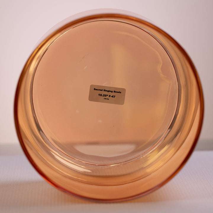 10.25" F-47 Topaz Transformation Crystal Symphony Bowl