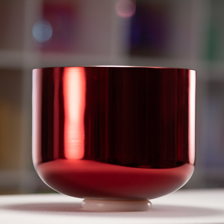 10" G-11 Ruby Ray Crystal Singing Bowl