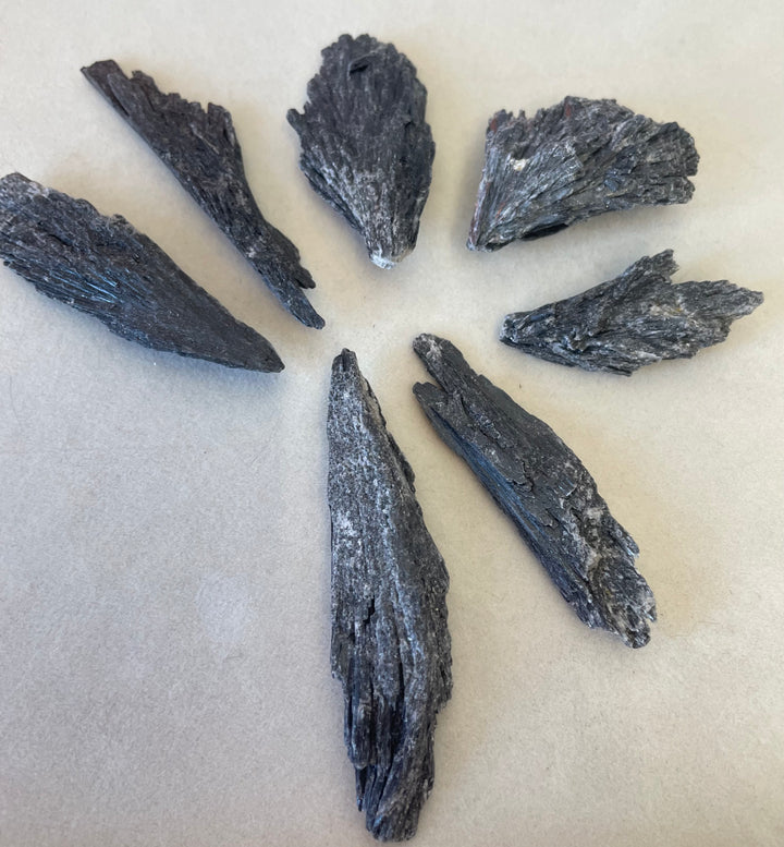 Black Kyanite Blades