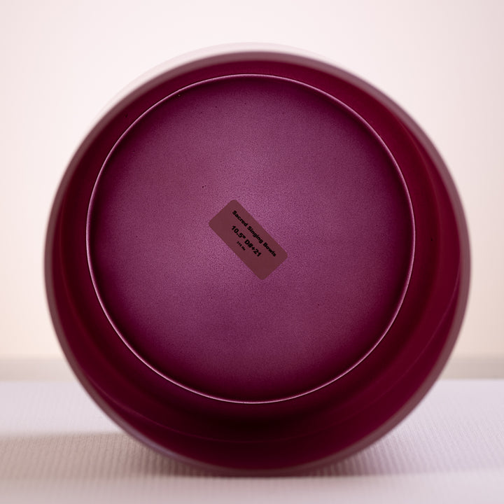 10.5" D#+21 Majestic Mauve Crystal Symphony Bowl