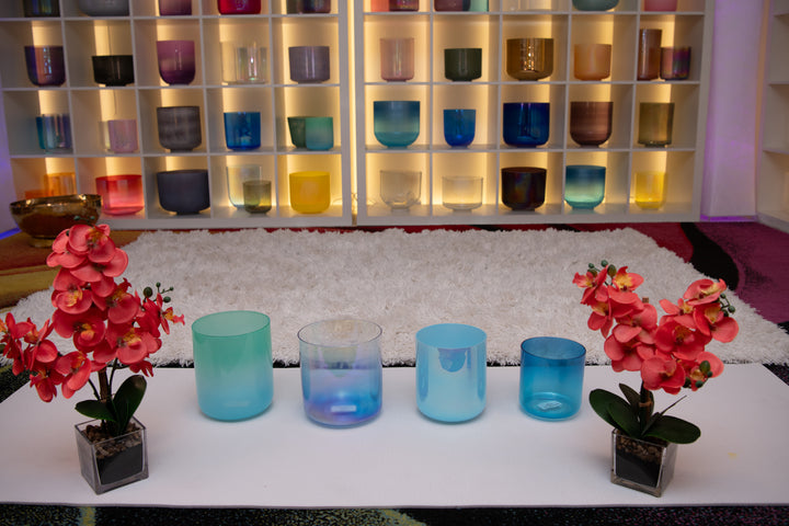 Aqua: Rainbow Song Series, Harmonic Healing Quartet: Sacred Singing Bowls