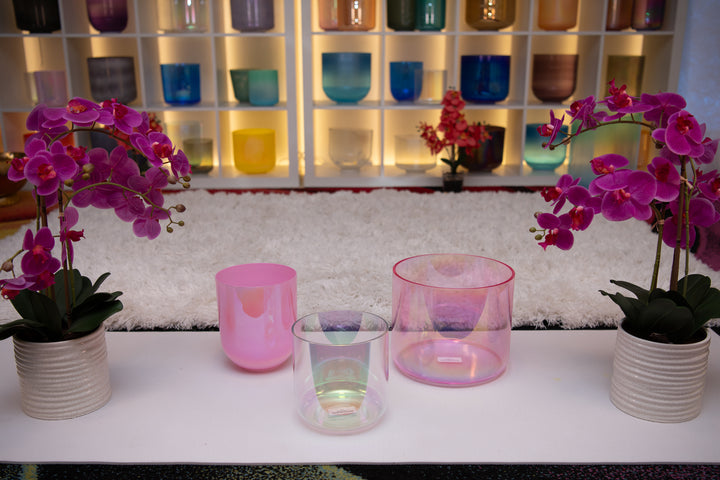 Crystal Singing Bowl Sound Healing Set