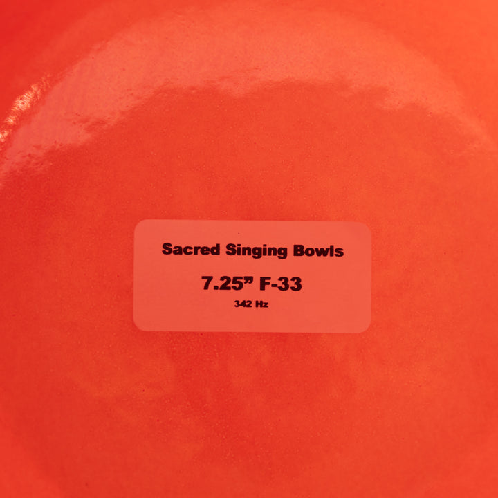 7.25" F-33 Mother Sedona Singing Bowl
