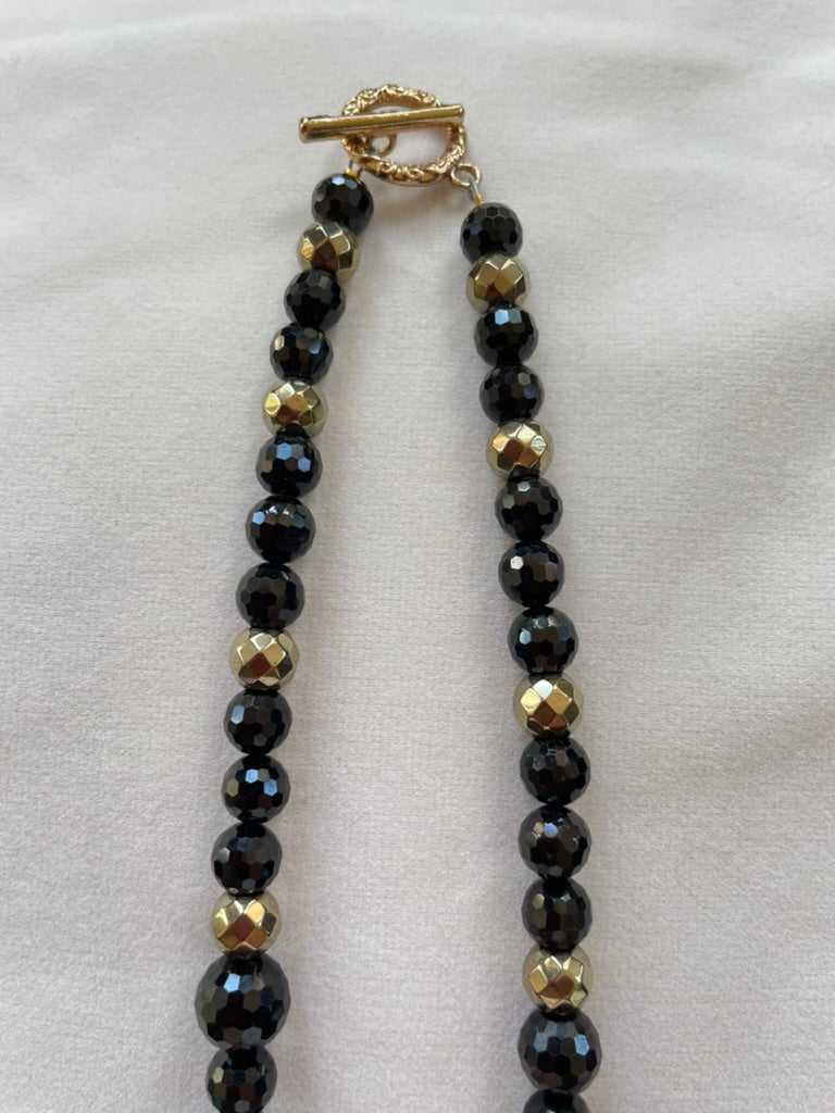 Black Spinel Necklace