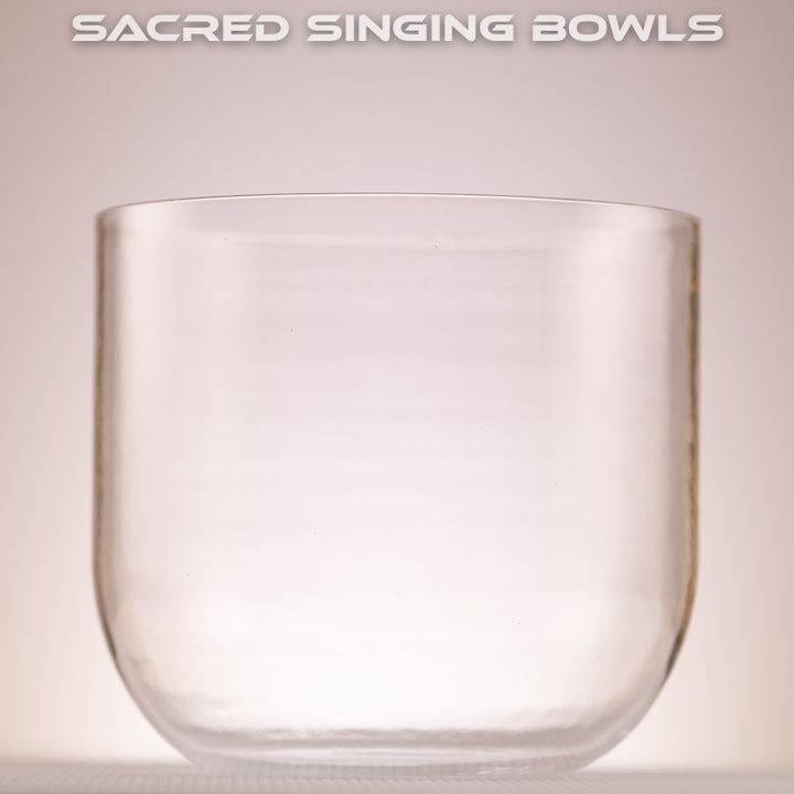9" A+0 Clear Quartz Singing Bowl