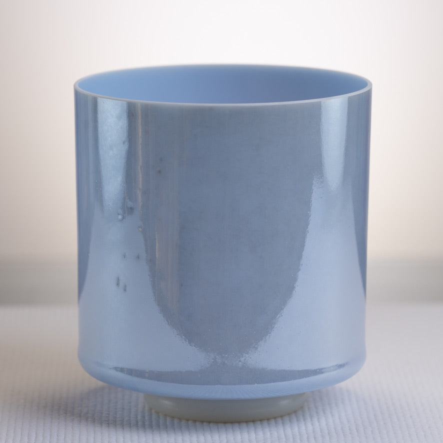 8" Turquoise Palladium Singing Bowl from Crystal Tones