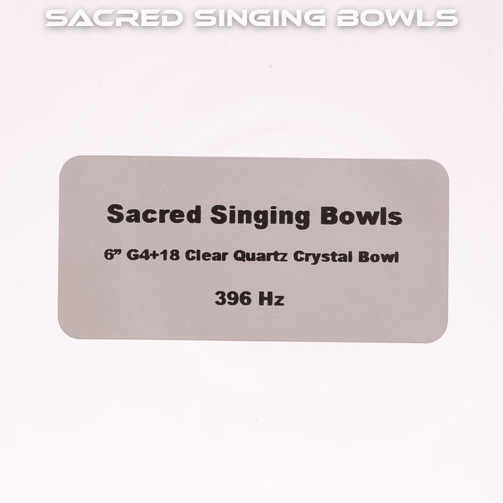 6" G+18 Clear Quartz