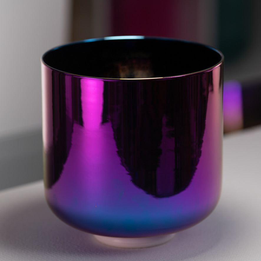 9" A#-30 Celestial Rainbow Singing Bowl