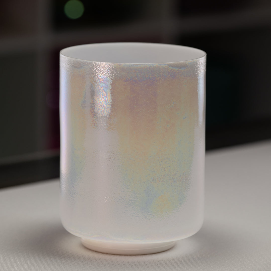6.5" B-38 Majestic Moon Crystal Singing Bowl
