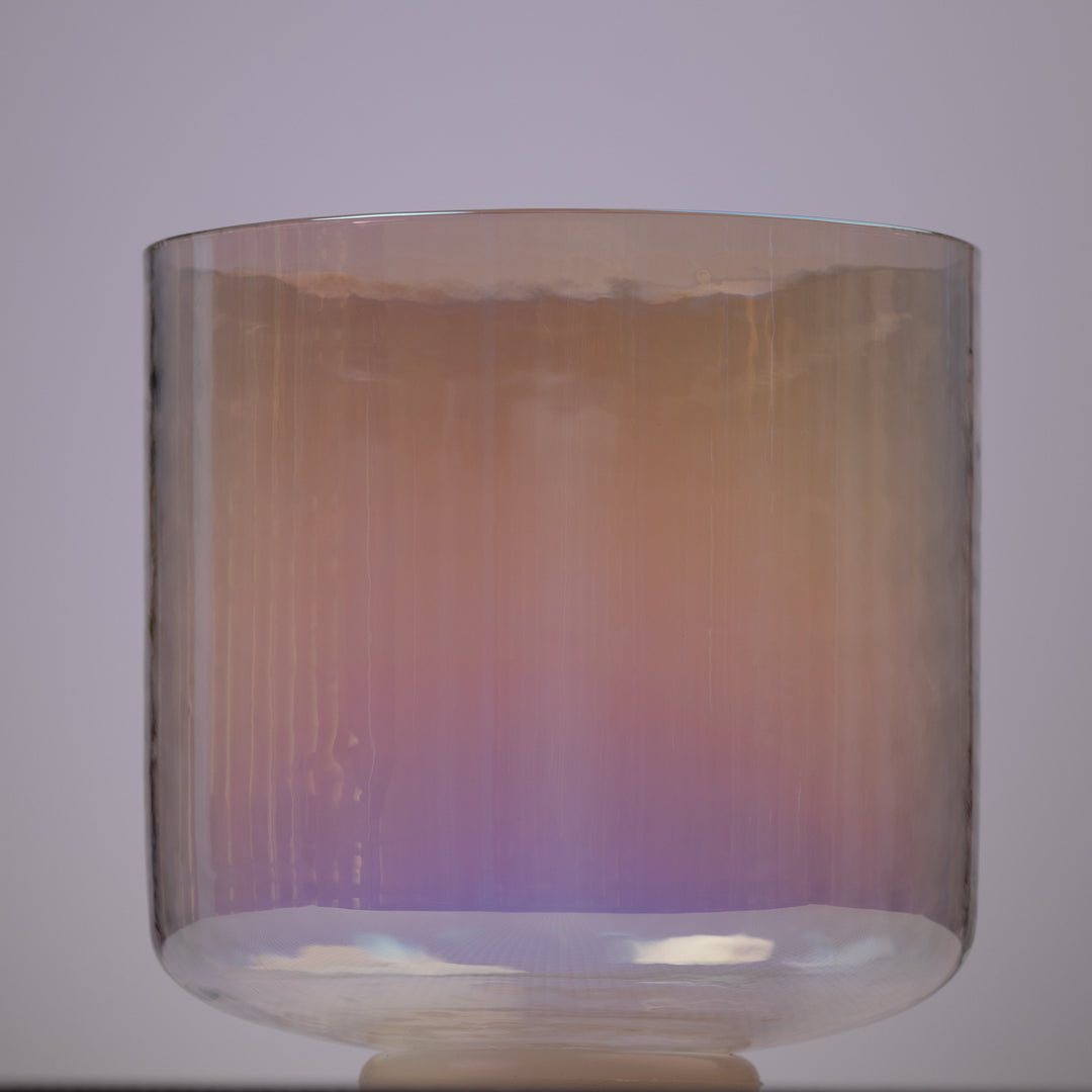 9" G-43 Prismatic Crystal Singing Bowl