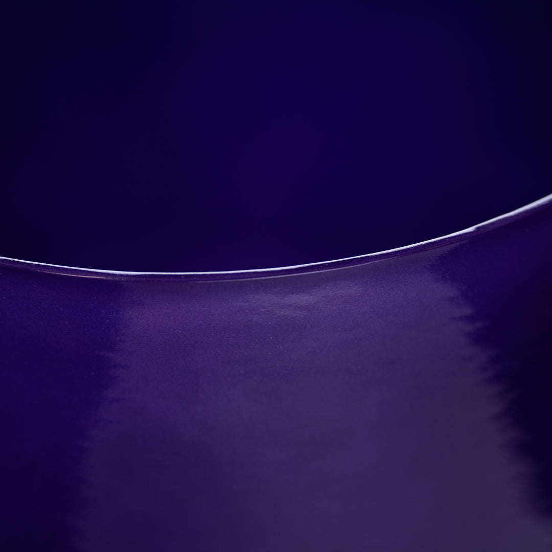 12" C+32 Iris Illumination Crystal Bowl, Tall