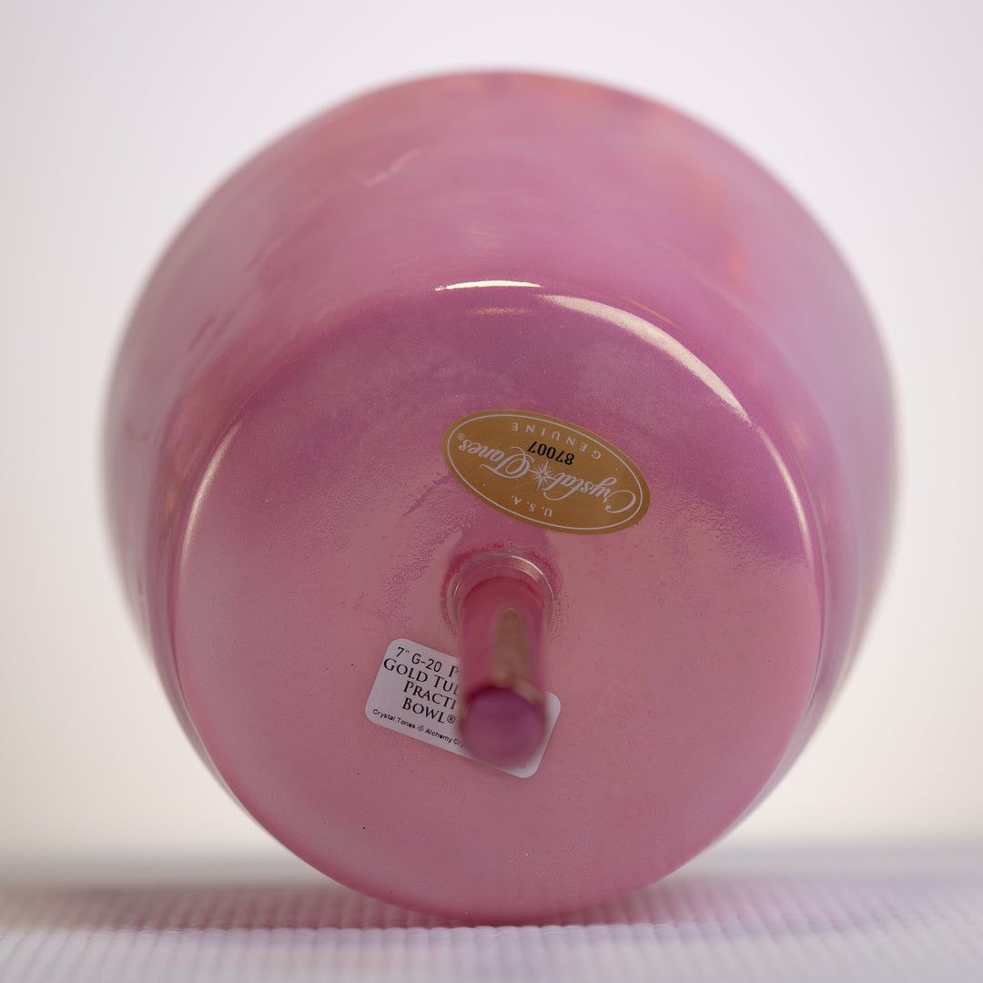 7" G-20 Pink Ocean Gold Morph, Crystal Tones™