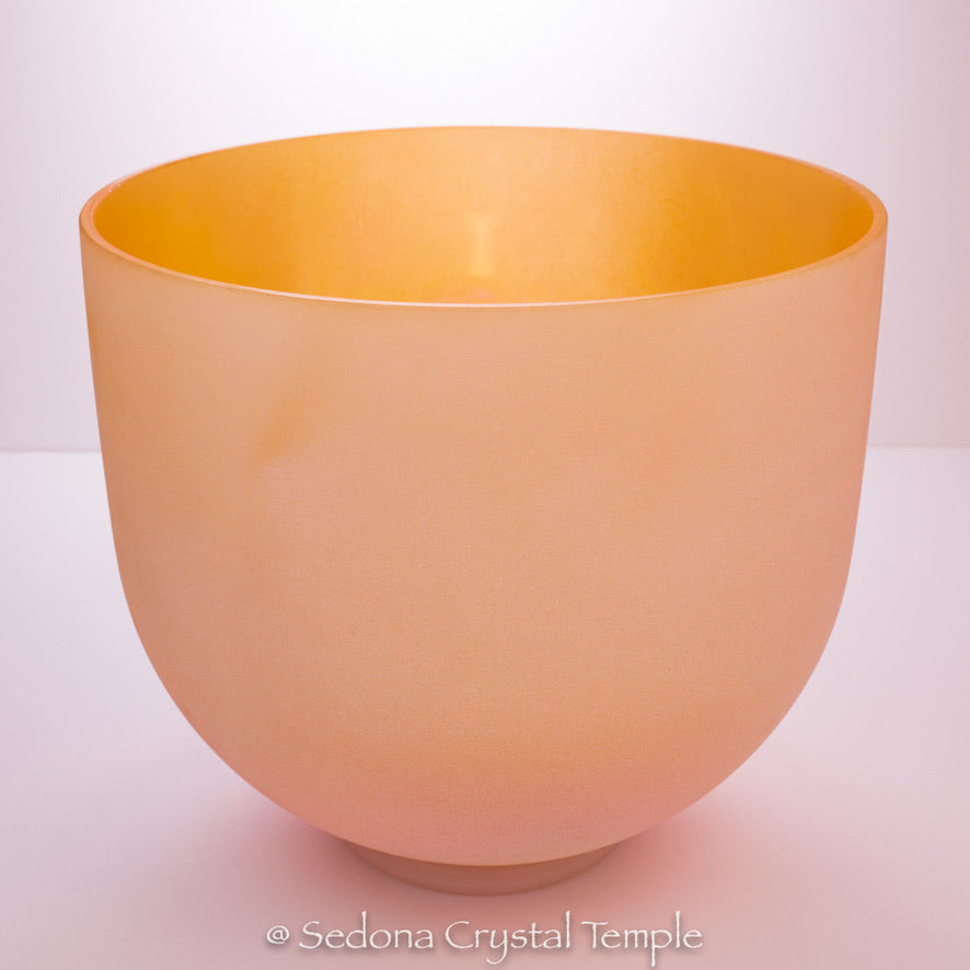 11" B+15 Classic Frosted with Laughing Buddha inside, Crystal Tones™