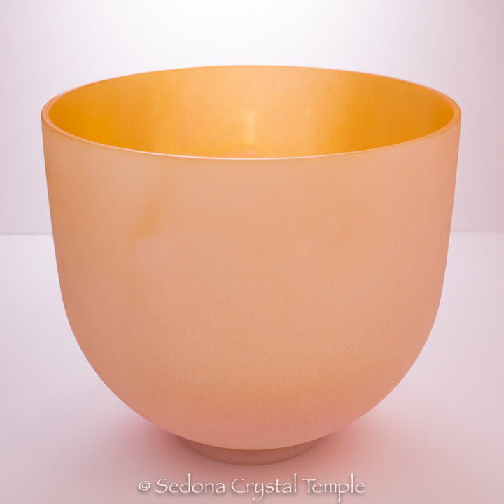 11" B+15 Classic Frosted with Laughing Buddha inside, Crystal Tones™