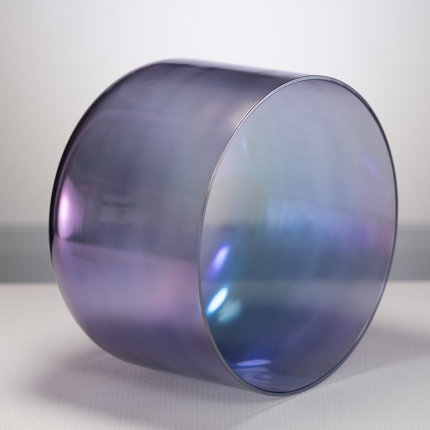 11" G-39 Amethyst Activation Crystal Singing Bowl