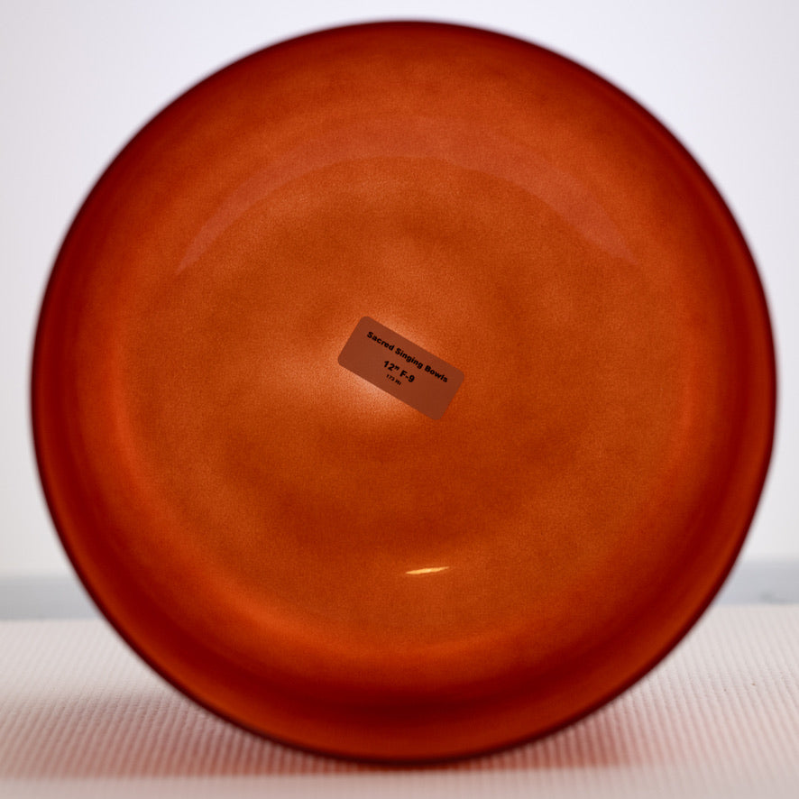 12" F-9 Copper Connection Singing Bowl